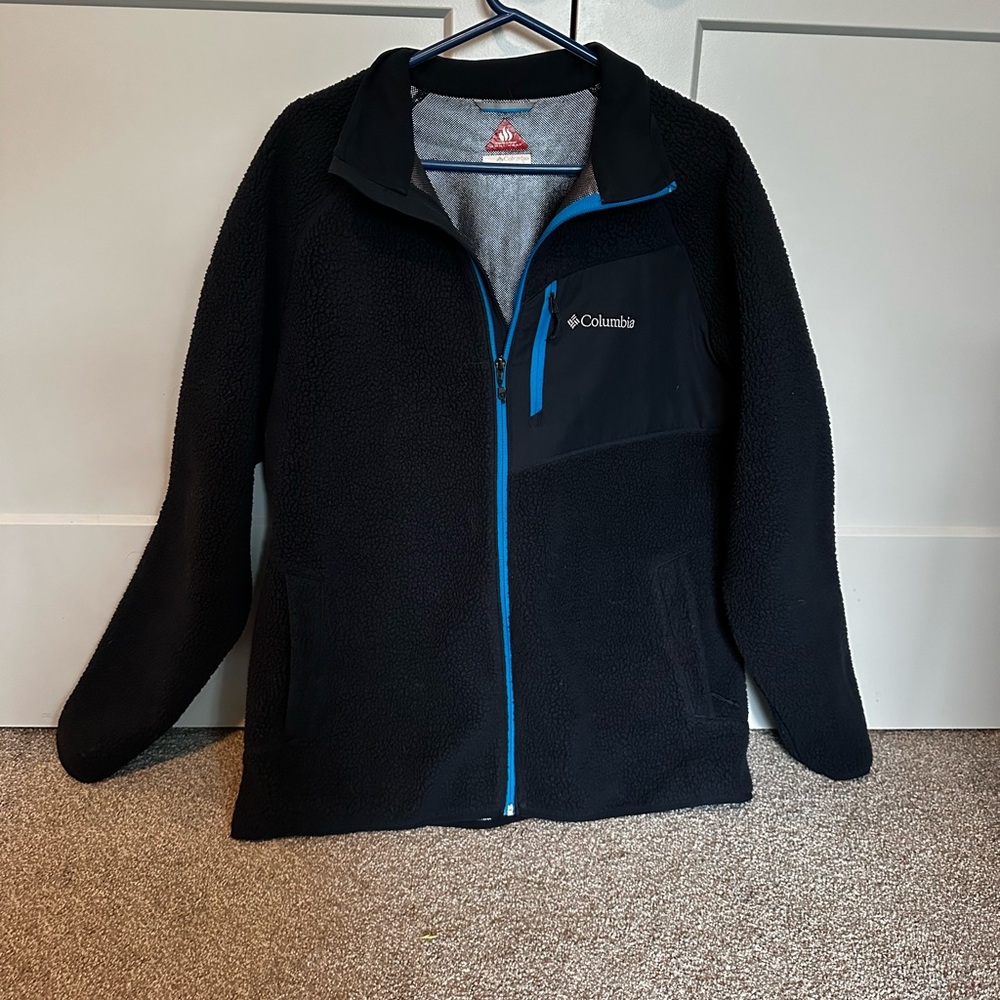 Men’s Columbia Omni heat zip-up fleece
